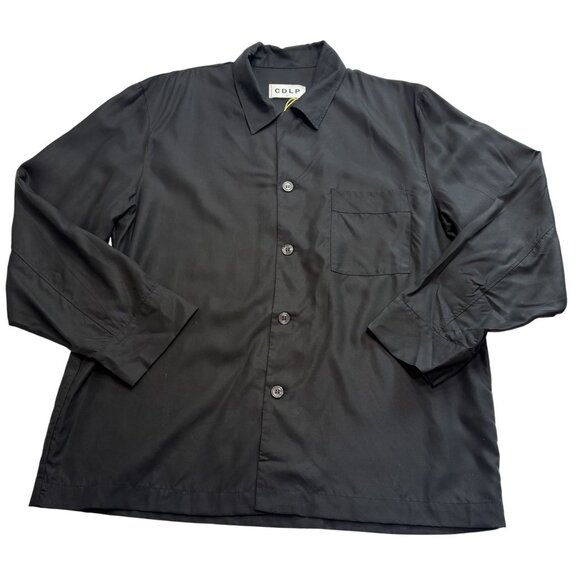 CDLP Button Up Home Shirt in Black - Picture 1 of 6